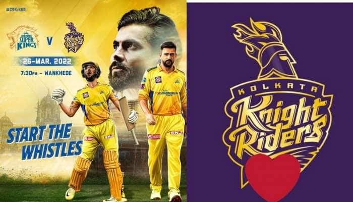 CSK vs KKR: ஐபில் 2022 முதல் போட்டியில் சென்னை அணியை எதிர்கொள்ளும் கொல்கத்தா! நேரலை விவரங்கள் title=