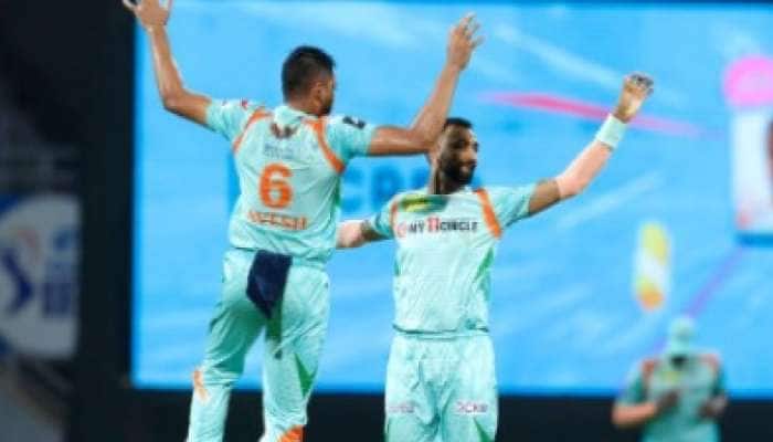 கடைசி ஓவரில் த்ரில் வெற்றி பெற்ற லக்னோ! 
