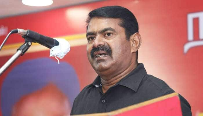 பாஜகவின் ஆன்மீகத்தை மிஞ்சுகிறது திராவிட மாடலின் ஆன்மீகம்! - வறுத்தெடுக்கும் சீமான்  title=