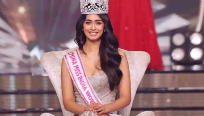 Femina Miss India 2022: ஃபெமினா மிஸ் இந்தியா அழகி பட்டம் வென்றார் சினி ஷெட்டி title=