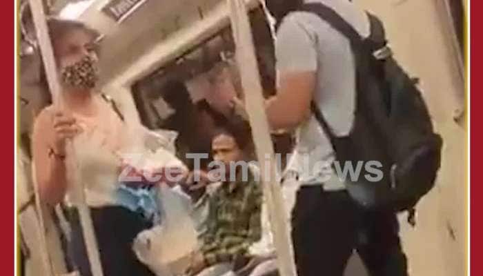 Viral Video: Girl slaps Boy in Metro, Passengers Shocked