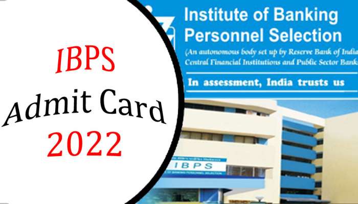 IBPS கிளார்க் அட்மிட் கார்டு 2022 ibps.in இணையதளத்தில் வெளியிடப்பட்டது title=