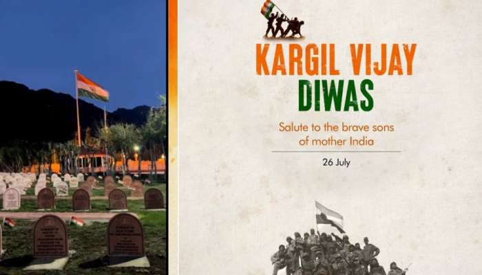 Kargil Vijay Diwas: 23வது கார்கில் தினத்தன்று வீரத் தியாகிகளுக்கு அஞ்சலி title=