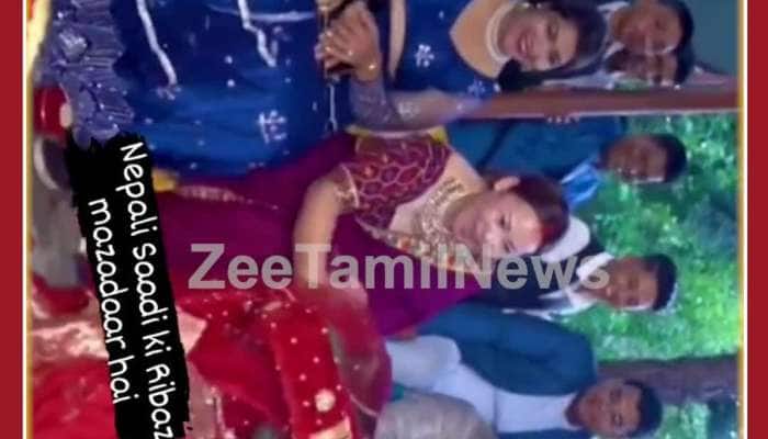 Funny Wedding Video: Bride Groom Fight on Stage, Guests Shocked 