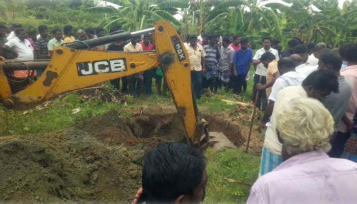 சேலம் அருகே காணாமல் போன கிணற்றை மீட்ட அதிகாரிகள்