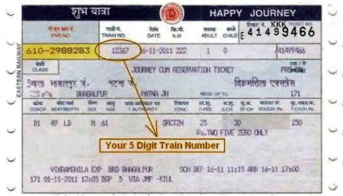 Indian Railways: ரயில் டிக்கெட்டின் 5 இலக்க எண் கூறும் முக்கிய தகவல்கள்!