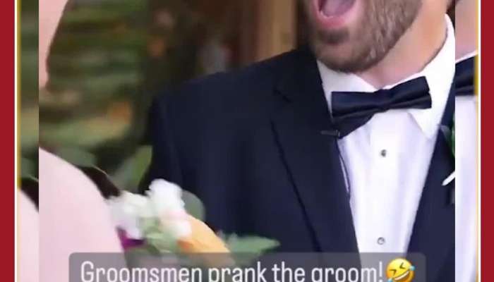 Funny Wedding Video: Groom Shocked on Seeing His Bride, Netizens Can's Stop Laughing