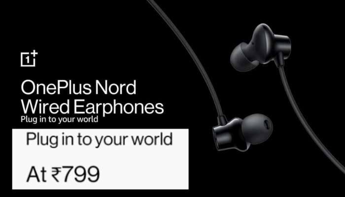 வெறும் 799 ரூபாய் விலையில் அறிமுகமானது ஒன்பிளஸ் நார்ட் வயர்டு இயர்போன்