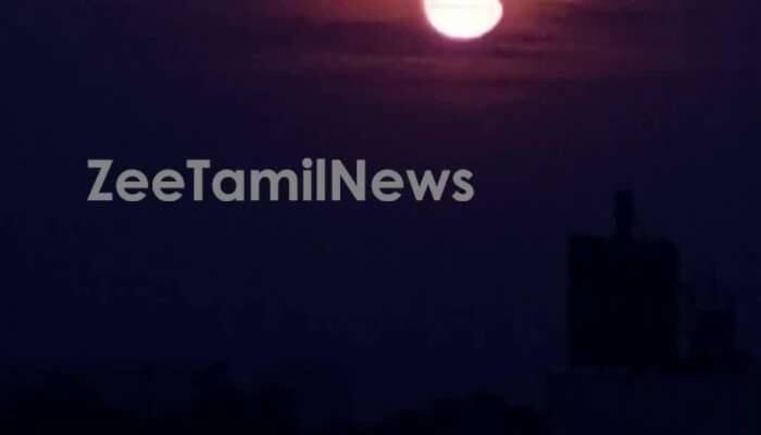 solar eclipse 2022 visual from Chennai
