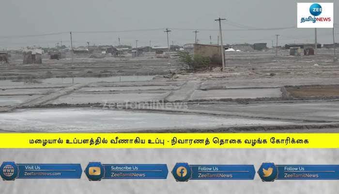 Salt Manufacture Employees Demand Compensation in Thoothukudi