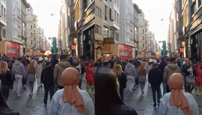 Istanbul Bomb Blast Video : துருக்கியில் பயங்கர குண்டுவெடிப்பு ; 6 பேர் பலி  title=