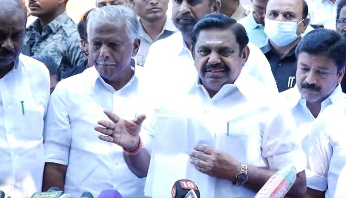 ஆளுநரே திமுகவை தட்டிக்கேளுங்கள் - எடப்பாடி பழனிசாமி கோரிக்கை