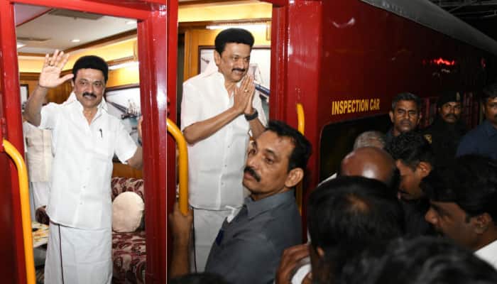 CM Stalin Train : தென்காசி செல்லும் ஸ்டாலின்... ரயில் பெட்டியில் இத்தனை வசதியா ?  title=