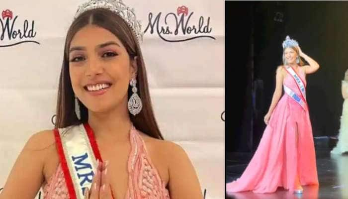 Mrs World: மிஸஸ் வோர்ல்ட் பட்டம் வென்றார் இந்தியா! மகுடம் சூடிய அழகி சர்கம் கெளஷல்