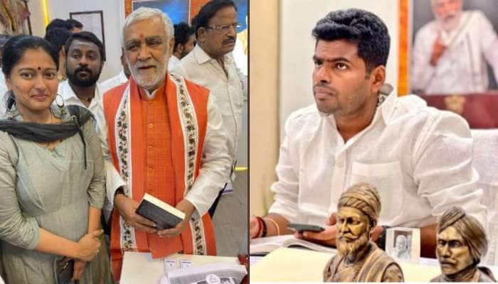 BJP: 'பாலியல் குற்றவாளி அண்ணாமலை! புகார் சொல்லி வெளியேறிய காயத்ரி ரகுராம் title=