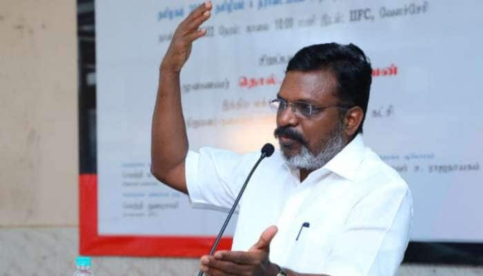 ரெட் ஜெயண்ட் மூவீஸூக்கு எதிராக மறைமுகமாக பேசினாரா திருமா?