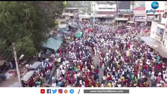 கைலாசநாதர் கோயில் தேர் திருவிழா திரளான பக்தர்கள் பங்கேற்பு