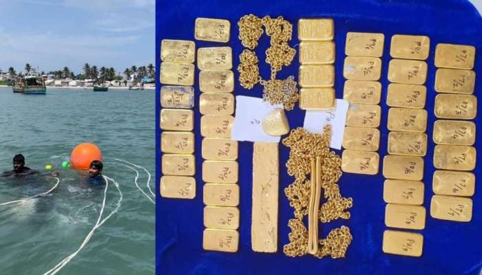 Gold Hunt: கடலுக்குள் மூழ்கினால் கிடைத்தது தங்கம்! 20 கிலோ கடத்தல் தங்கத்தை கைப்பற்றிய இந்தியா