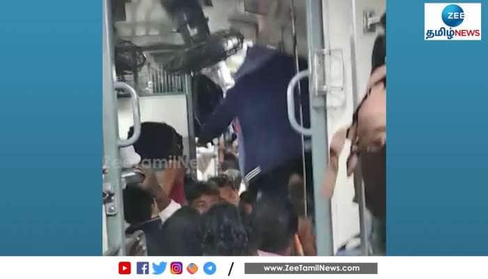 North Indian Youth Create discomfort for Passengers 