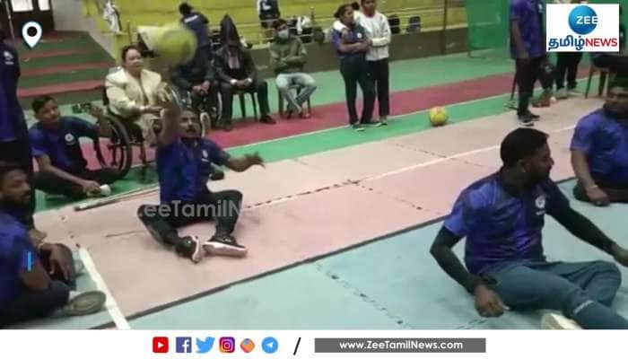 Coimbatore disabled people won gold in Nepal Sports Event