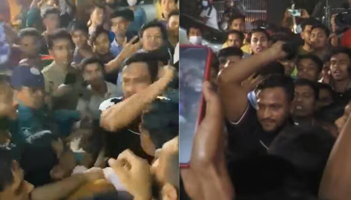 Viral Video: ரசிகரை வெறித்தனமாக அடித்த பிரபல கிரிக்கெட் வீரர்... தொப்பியை தொட்டதால் கோபம்!