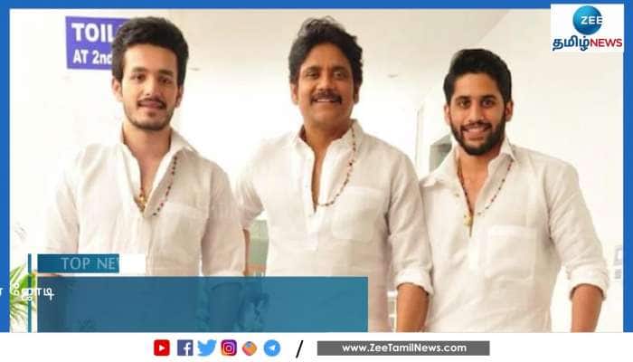 Nagarjuna Trolled Online for acting with Much Younger Actress