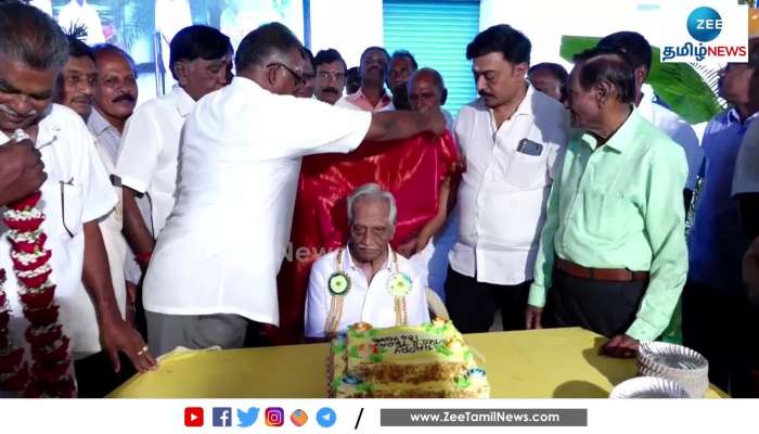 Freedom Fighter Celebrates his 104th Birthday