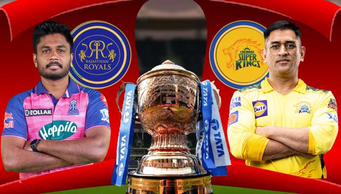 IPL 2023: இரண்டாவது முறையாக நேருக்கு நேர் மோதும் CSK vs RR.. வெற்றி யாருக்கு? ஒரு அலசல் title=