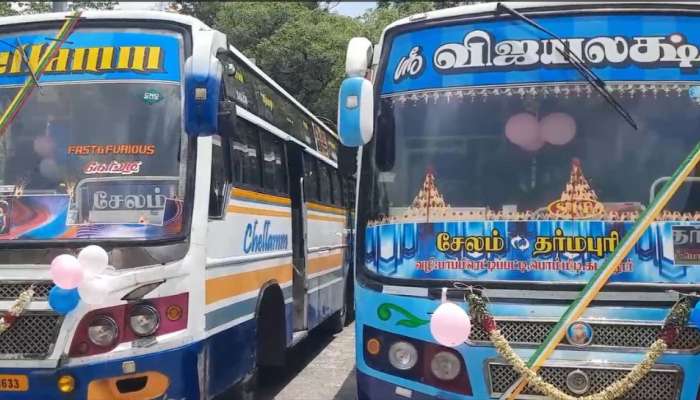 CNG Bus Services: பெட்ரோல் டீசலுக்கு குட்பை..! முதன்முறையாக மீத்தேன் கேஸ் மூலம் பேருந்து இயக்கம்