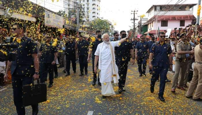 பயங்கரவாதிகளை காப்பாற்றுவது காங்கிரஸின் கொள்கை! பிரதமரின் தேர்தல் பிரச்சாரம் title=