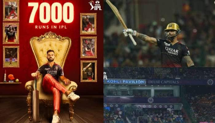 IPL Records: ஐபிஎல்லில் மிகப்பெரிய மைல்கல்லை எட்டி வரலாறு படைத்த விராட் கோலி title=