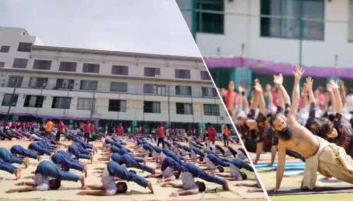 Records In Yoga: 3 உலக சாதனைகள் படைத்த அக்ஷர் யோகா ஆராய்ச்சி மற்றும் மேம்பாட்டு மையம்