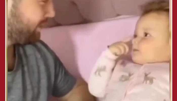 So Sweet Viral Video of Father Baby Love Melts Netizens