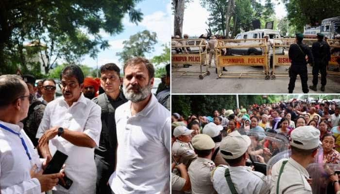 Rahul Gandhi in Manipur: ராகுல் காந்தியின் வாகனம் தடுத்து நிறுத்தப்பட்டது -காரணம் என்ன?