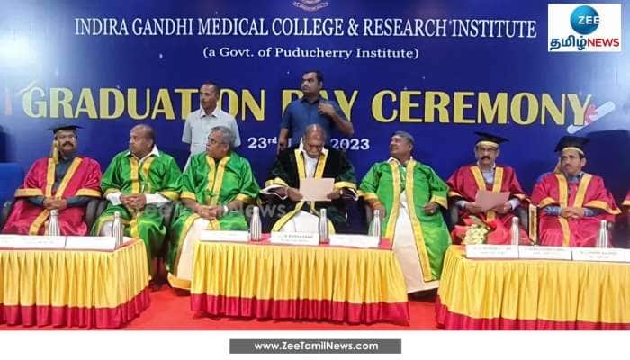 Separate Directorate for Medical Education says Puducherry Chief Minister Rangasamy