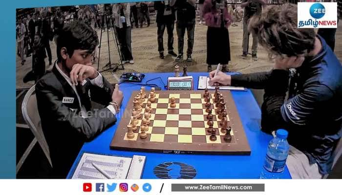 Chess World Cup Final Live: R Praggnanandhaa vs Magnus Carlsen clash enters Day 2