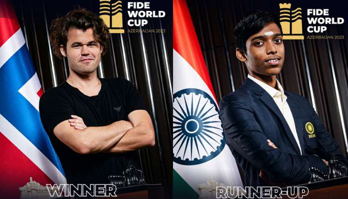 செஸ் உலகக் கோப்பை தொடரில் 2ம் இடம் பிடித்தார் இந்தியாவின் பிரக்ஞானந்தா!