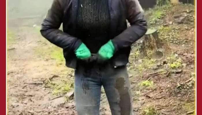 Funny Viral Video: Netizens surprised to see power oof bahubali girl