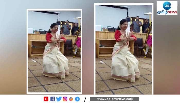 Dance of District Collector in Onam Festival Video goes Viral