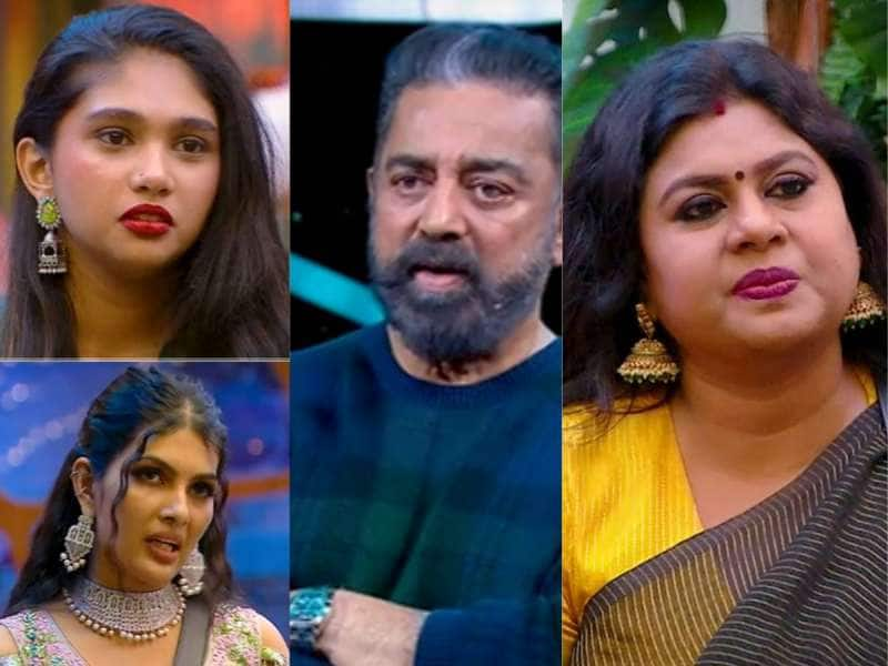 பிக்பாஸ் இல்லத்தில் முதல் எலிமினேஷன்: வெளியேறியது யார்? அச்சச்சசோ இவங்களா! title=