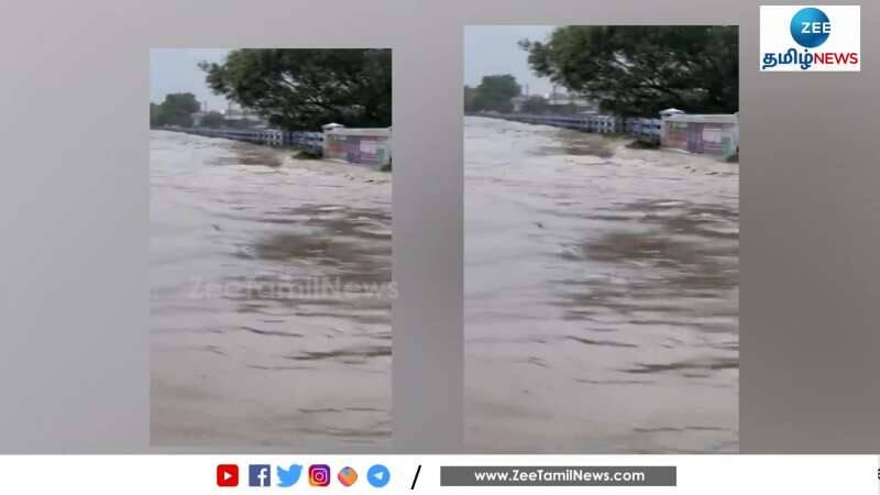 Drinking water pipes destroyed in flood