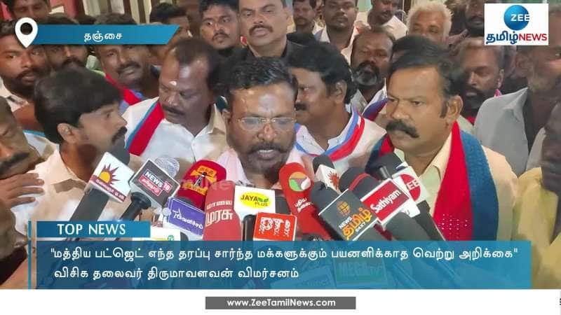 Thirumavalavan on upcoming election