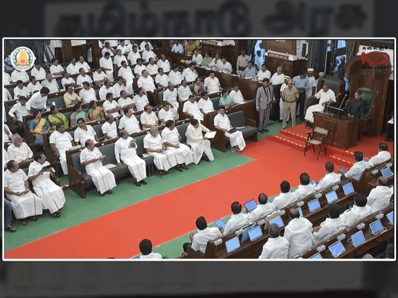 மீண்டும் முரண்.. அரசு தயாரித்த உரையை படிக்காமல் தவிர்த்த ஆளுநர் title=