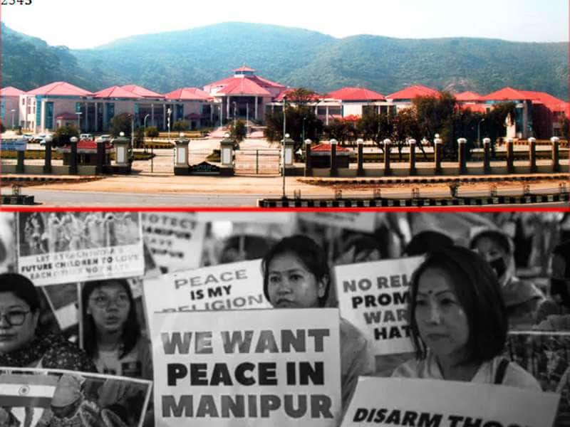 Manipur: மணிப்பூர் வன்முறைக்கு காரணமான உத்தரவை திரும்ப பெற்ற உயர் நீதிமன்றம்  title=