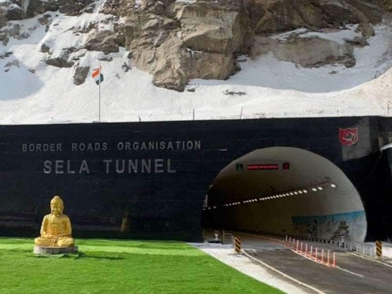 Sela Tunnel: 13,000 அடி  உயரத்தில் உலகின் மிக நீள இருவழி சுரங்கப்பாதை... திறந்து வைத்தார் பிரதமர் மோடி! title=