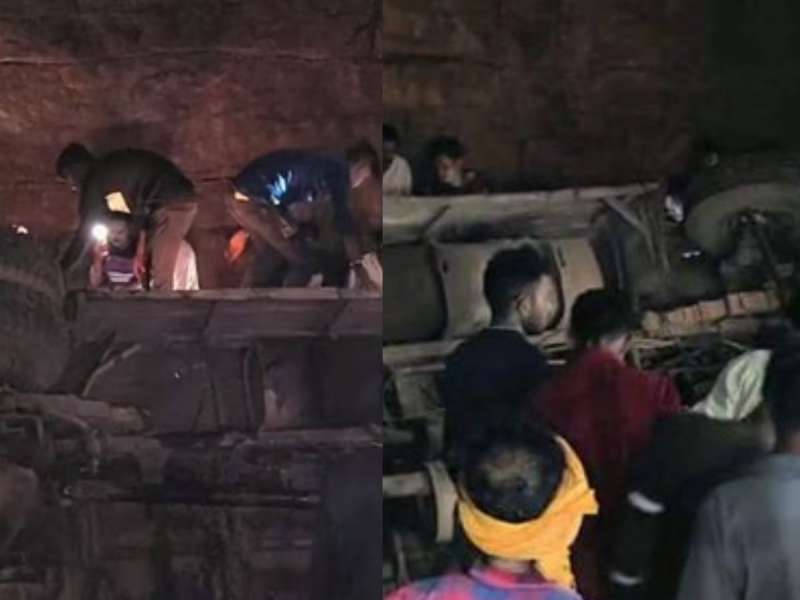 Chhattisgarh Accident : 50 அடி பள்ளத்தில் கவிழ்ந்த பேருந்து! 15 பேர் பலி-10 பேர் கவலைக்கிடம்.. title=