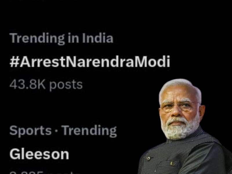 &quot;Arrest Narendra Modi&quot; இணையத்தில் ட்ரெண்டாகும் ஹேஷ்டேக்! காரணம் என்ன? 