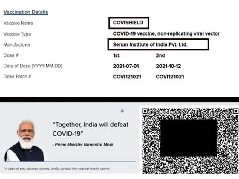 Covid தடுப்பூசி சான்றிதழில் இருந்து பிரதமர் நரேந்திர மோடியின் புகைப்படம் நீக்கம் title=