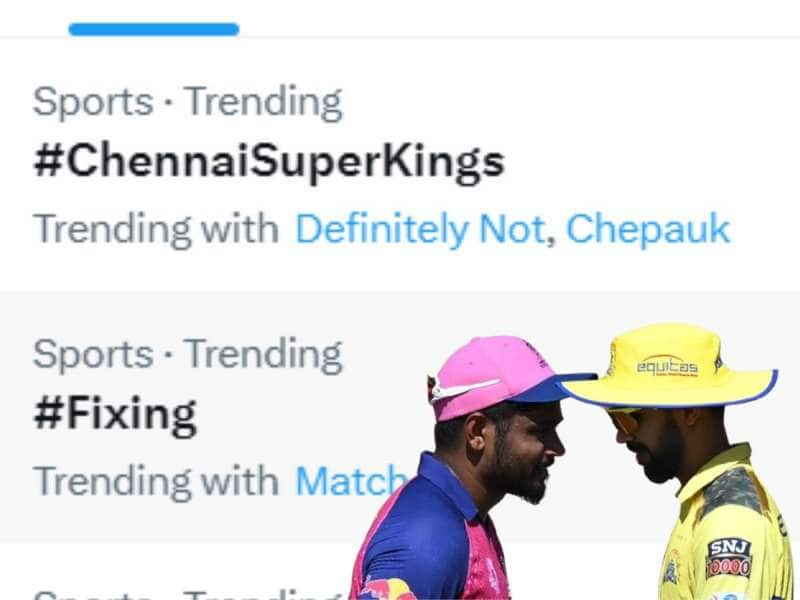 CSK vs RR : என்னது Match Fixingஆ? மீண்டும் சர்ச்சையில் சிக்கிய சிஎஸ்கே!