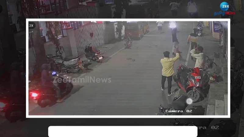 Shocking video of rowdies roaming with dangerous weapons in chennai